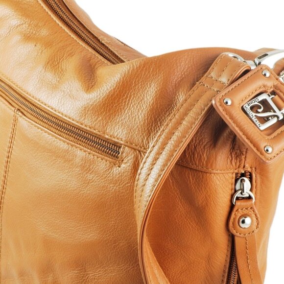 Stone Mountain Soft Leather Crossbody Handbag - Picture 7 of 9